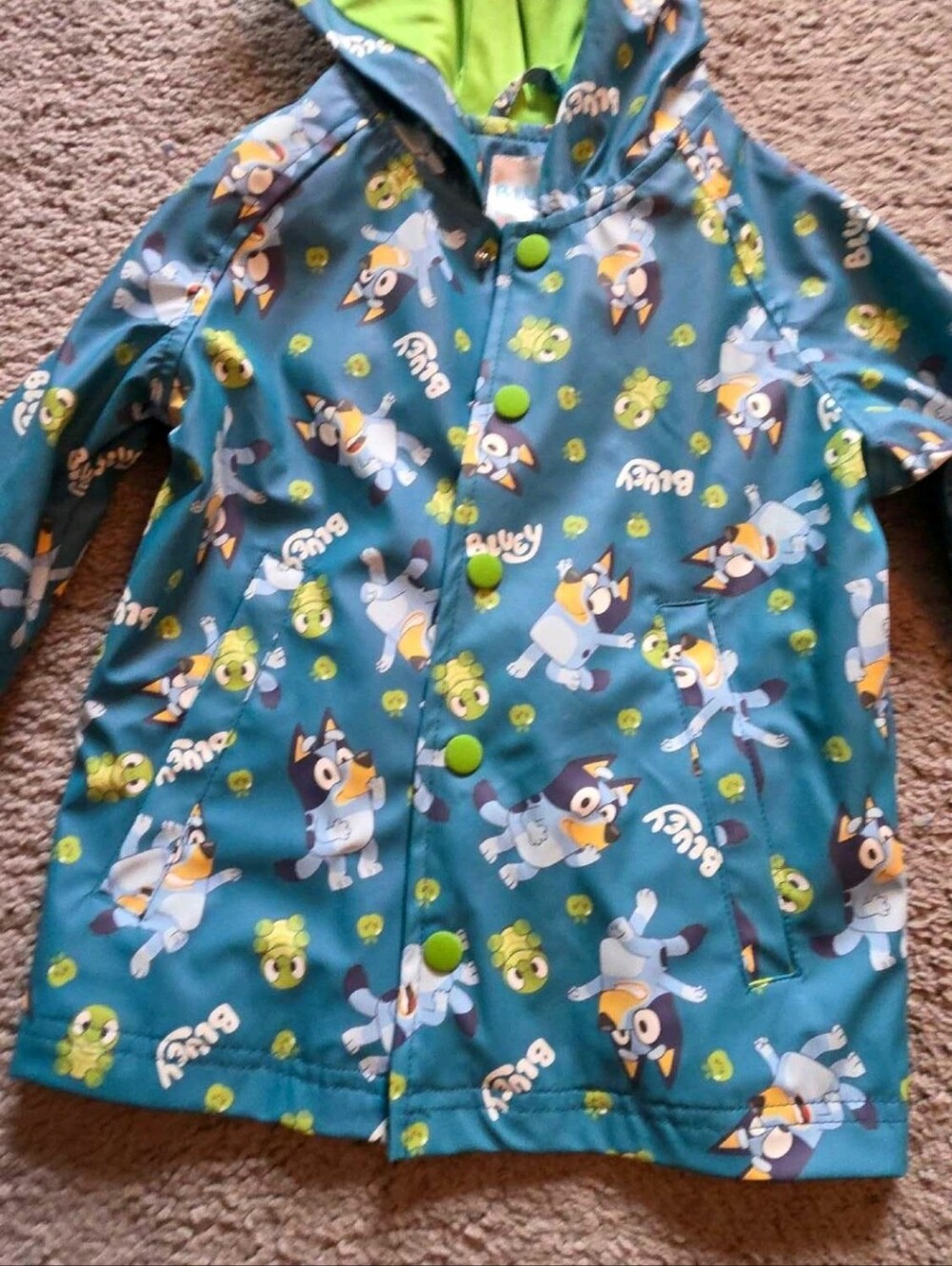 Bluey Rain Jacket - Picture 2 of 5